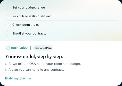 BathGuide.app Remodel Plan